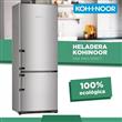 Heladera Con Freezer Inox 217 Lts Kohinoor Kad-3294/7 